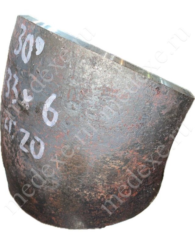 Отвод 45-219х6 ст.09г2c 45 град. 2 исп. ГОСТ 17375-2001 МС01 в Иркутске